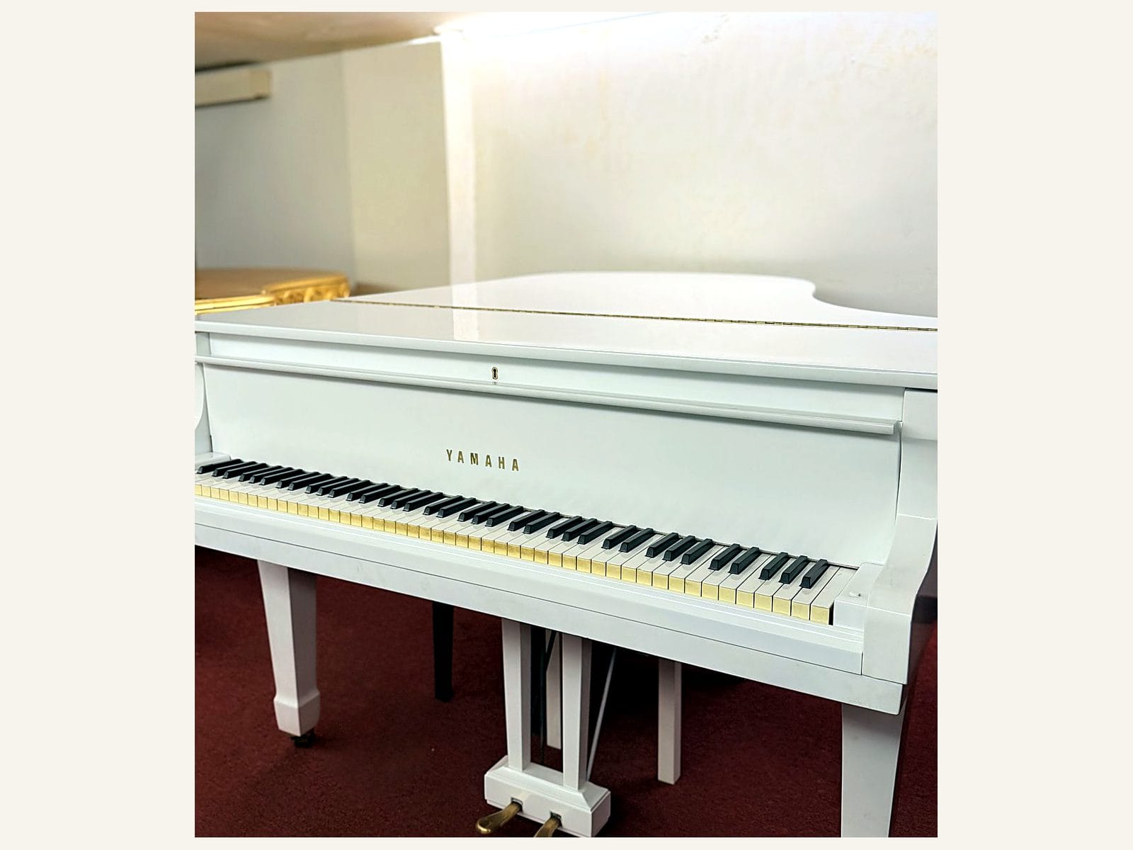 Yamaha G3, Yamaha G3, White, view 5, Basbous & Sons Lebanon