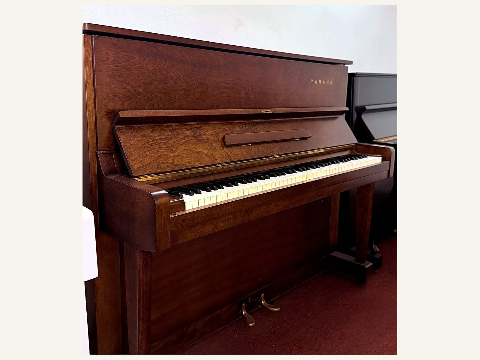 Yamaha U1, Yamaha U1, Brown, view 3, Basbous & Sons Lebanon