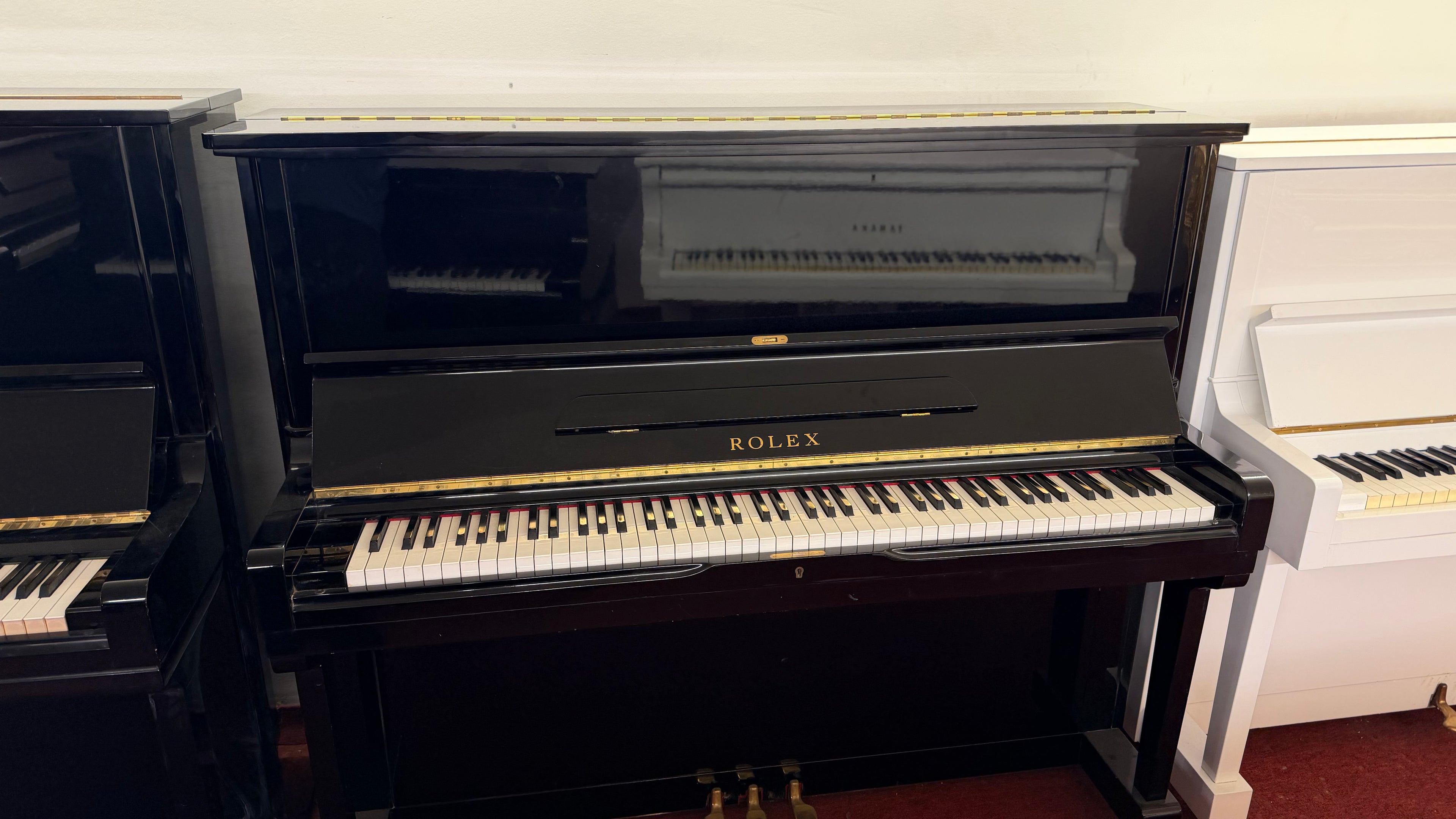 Rolex KR-27 - Ebony Polish Professional Upright (Serial No. 34379)