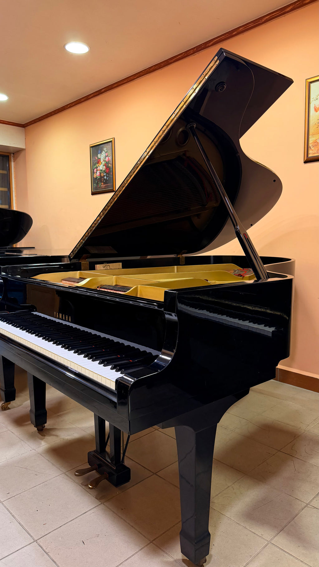 Yamaha G5 - Ebony Polish Semi-Concert Grand (Serial No. E2950748)