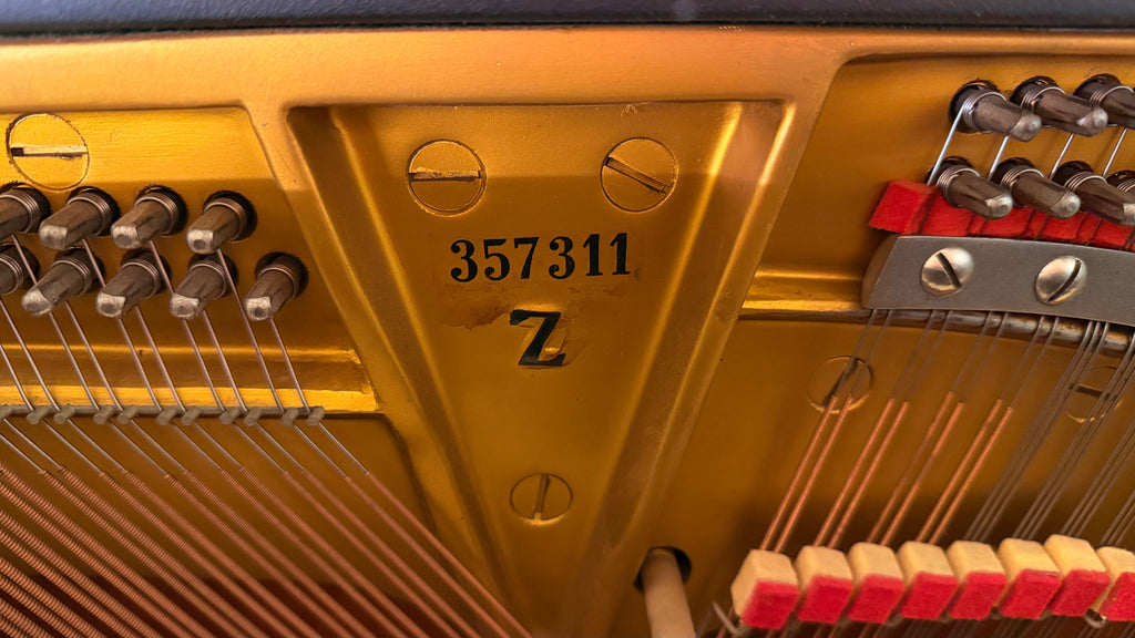 Steinway & Sons Z - Walnut Satin Studio Upright (Serial No. 357311)
