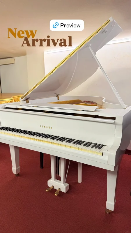 Yamaha G3, Yamaha G3, White, Basbous & Sons Lebanon
