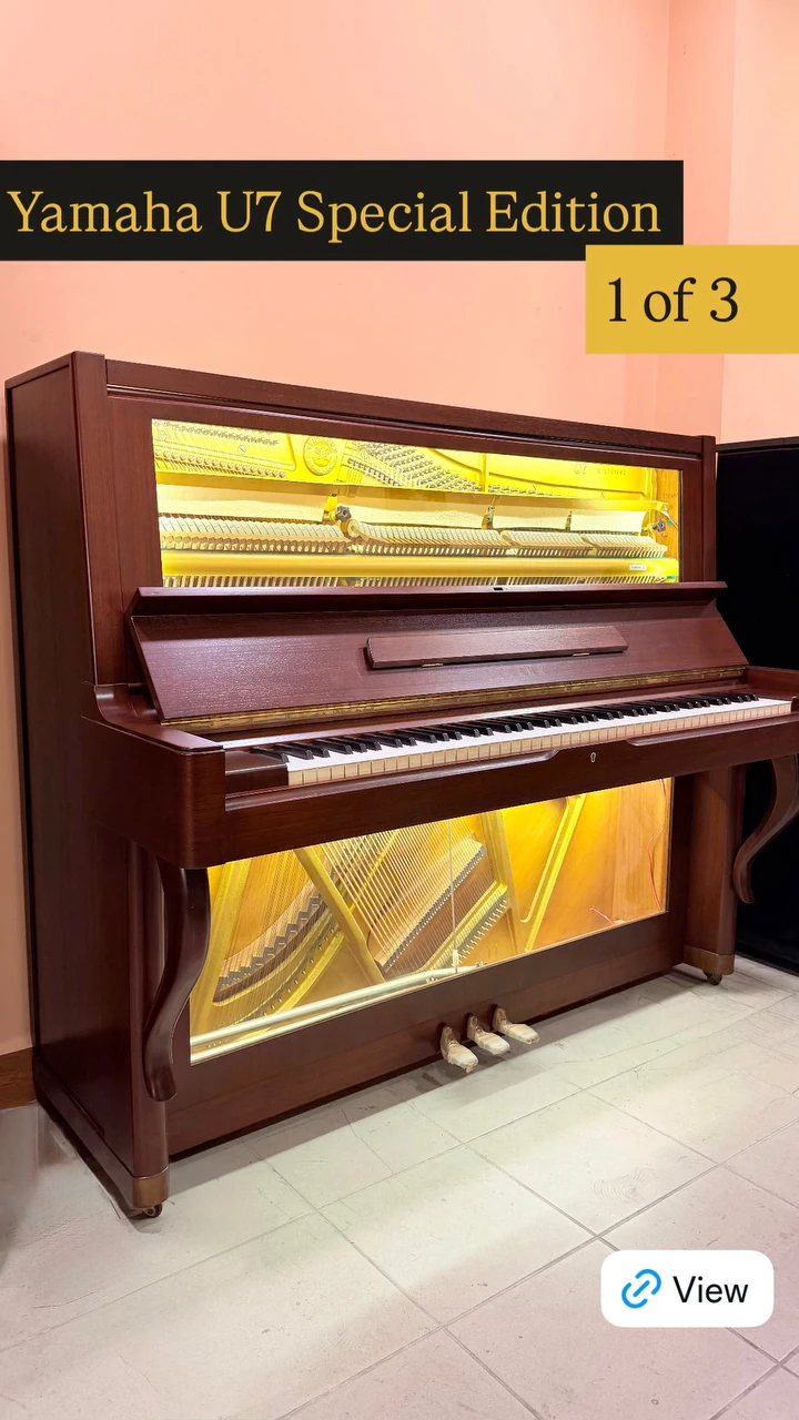 Yamaha U7, Yamaha U7, Glass Edition, Basbous & Sons Lebanon, view 3